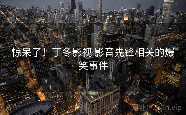 惊呆了！丁冬影视 影音先锋相关的爆笑事件  第2张